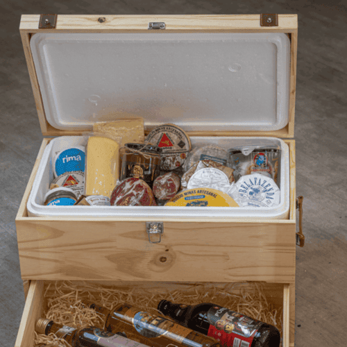 Kit Best Seller – 11 Tipos de Queijos + Bau Pinus