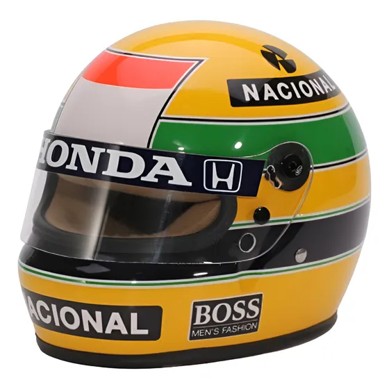 Mini Capacete 1990 Ayrton Senna