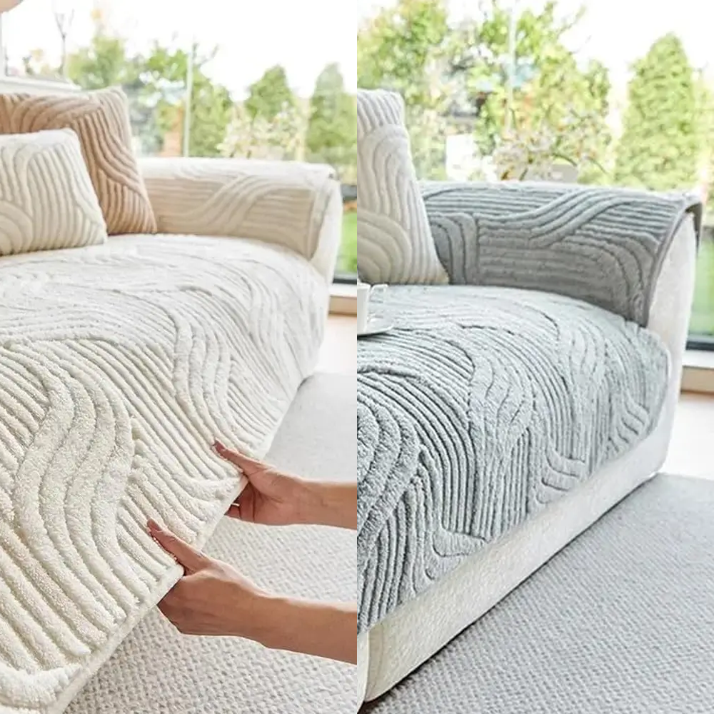 [LEVE 2 PAGUE 1] Capa Universal Comfort Premium para Sofá + BRINDE: Almofadas Comfort